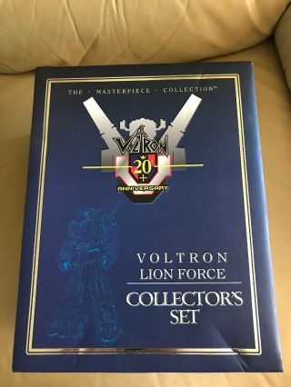 Toynami Masterpiece Voltron 20th Anniversary Lion Force Collector Set Die - Cast