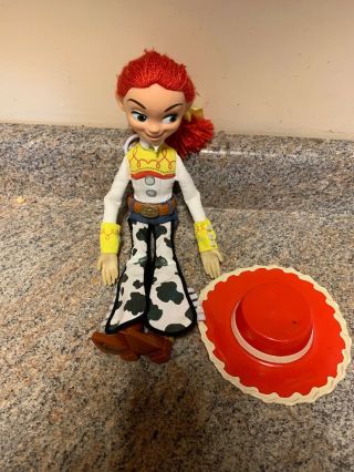 Disney Toy Story Talking Jessie Doll.  With Hat.  Pull Cord.