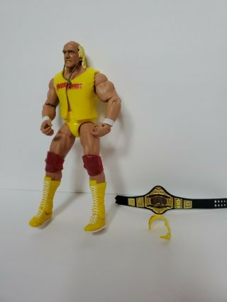 2011 WWE Mattel Elite Defining Moments Hulk Hogan Figure Loose Complete 6