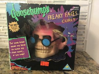 Goosebumps Toymax Freaky Faces Curly 1996 Boxed Boglin