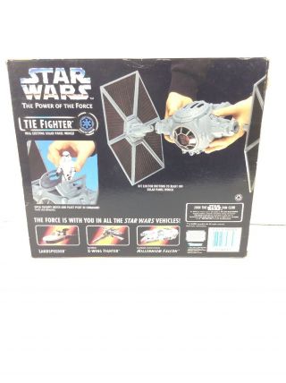 Hasbro Star Wars Power Of The Force Tie Fighter Vehicle.