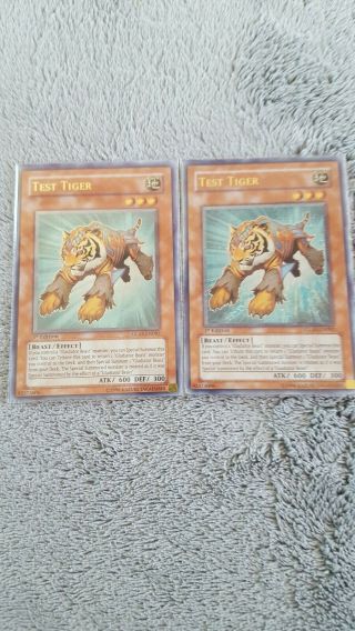 Test Tiger Glas - En082 Ultimate Rare 1st Edition Near X2