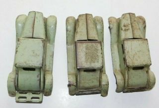Vintage Girard Pressed Steel Coupe Cars for Car Carrier,  Set of Three 6