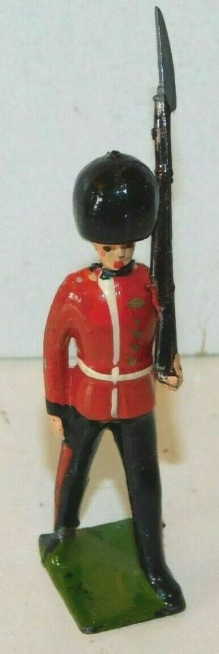 Old Britains 1950s Lead,  Scots Guards Private Marching At Slope,  From Set 75