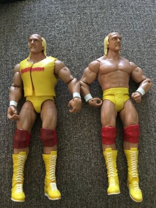 2 Hulk Hogan Wwe Mattel Elite Defining Moments Action Figure Wwf Flashback Wcw