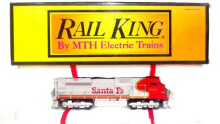 Mth Rail King O Santa Fe Atsf Sd90 Mac Diesel Engine Locomotive &sound 30 - 2121 - 1