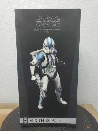 Sideshow Star Wars 501st Legion Clone Trooper Deluxe Sixth Scale
