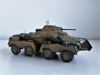 Built 1/35 Award Winner Sdkfz - 232 8 - Rad - Dak,  Recommended For Collectionist