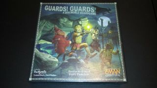 Guards Guards A Discworld Board Game 2012 Revised Edition Complete