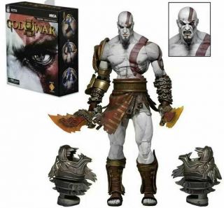 A Neca God Of War 3 Ultimate Kratos 7 " Figure 1:12