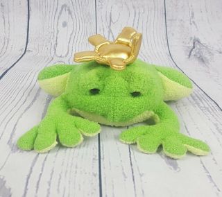 Animal Adventures Frog Prince Crown Plush Stuffed Toy Doll 7 "