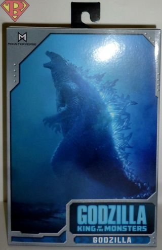 Godzilla Version 2 King Of The Monsters 12 " Head To Tail Action Figure Neca 2019