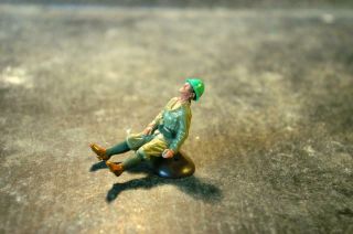 MINIMODELS SCALE 1:32 UK Delicate Plastic WWII Japanese Army Sitting Resting 2