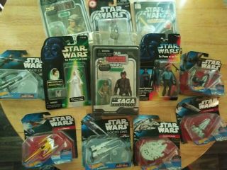 Star Wars Action Figures - Toys Still In Packages.  Star Wars - Micro Machines