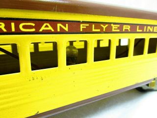 American Flyer Union Pacific Passenger Car Set - 3 - Rail O Gauge - Runs 6