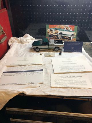 Franklin 1996 Ford F150 Pickup Truck “field And Stream”limited Edition 1/24