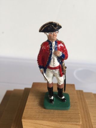 Officer American Revolutionary War 54mm Lead Soldier Figure Imrie Risley