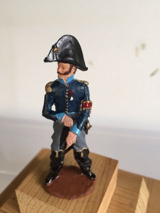 French Aide De Camp 54mm Lead Soldier Figure Valiant Miniature