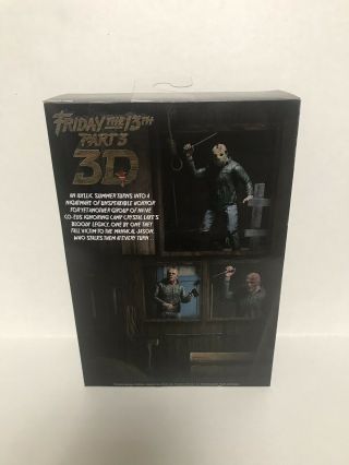 NECA JASON VOORHEES Model Friday The 13th Part III 3D Action Figure 2