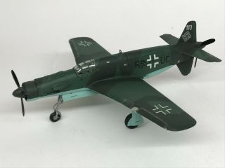 Dornier Do.  335 & Messerschmitt Me.  262,  1/72,  built & finished for display,  good. 2