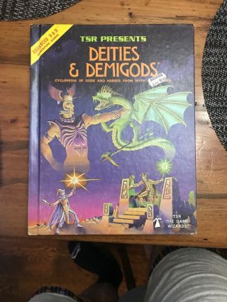 Tsr Prsents Dieties And Demigods First Edition
