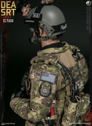 1/6 DEA SRT Special Response Team Agent El Paso Figure by Dam Toys 78063 INSTOCK 10