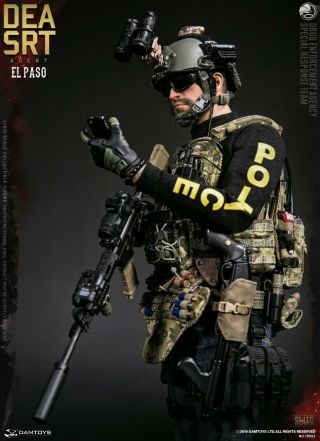 1/6 DEA SRT Special Response Team Agent El Paso Figure by Dam Toys 78063 INSTOCK 7