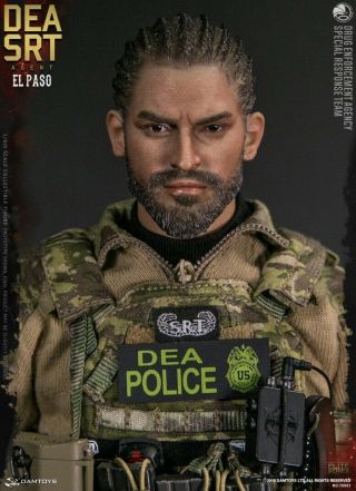 1/6 DEA SRT Special Response Team Agent El Paso Figure by Dam Toys 78063 INSTOCK 9