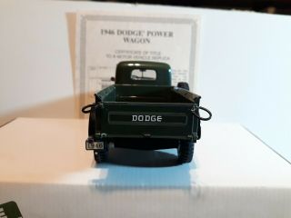 Danbury 1946 Dodge Power Wagon w/Box & paperwork 4