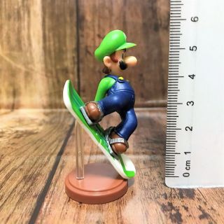 Nintendo Mario Sports Chocolate Egg 2016 05.  Luigi Snowboard