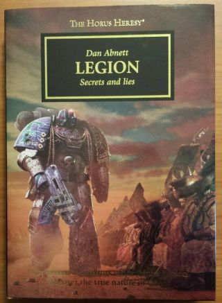 Legion Warhammer Space Marine Alpha Legion Horus Heresy Hardcover