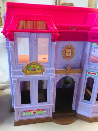 2010 Fisher Price Loving Family Grand Mansion Dollhouse Toy House Only 2