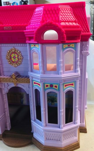 2010 Fisher Price Loving Family Grand Mansion Dollhouse Toy House Only 3