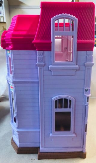 2010 Fisher Price Loving Family Grand Mansion Dollhouse Toy House Only 5