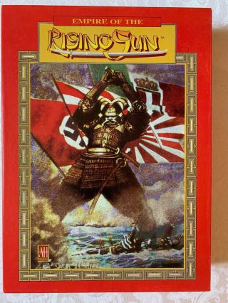 Empire Of The Rising Sun Avalon Hill 1995 Advanced Third Reich Companion