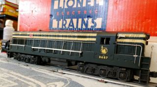 Lionel Trains 6 - 8687 Jersey Central Fm Trainmaster Diesel Engine Loco,