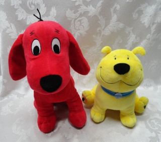 Clifford & Friends The Big Red Dog T - Bone Cleo Mac Scholastic Kohls Plush EUC 5