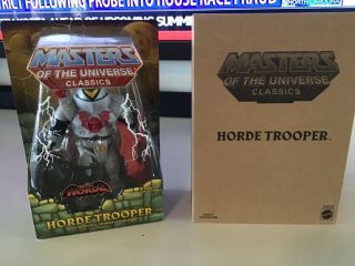 Masters Of The Universe Classics Horde Trooper Figure In Mailer Motu