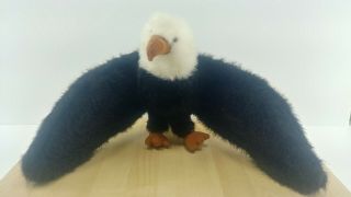 Folkmanis Bald Eagle Plush Hand Puppet 14 " (28 " Wingspan)