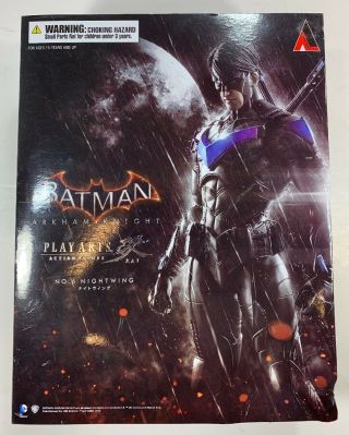 Square Enix Play Arts Kai Batman Arkham Knight No6 Nightwing Action Figure