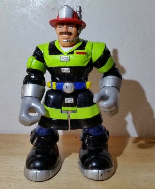 Vintage 2001 Billy Blazes 6in.  Action Figure Rescue Heroes Fisher - Price