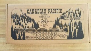 Marx 5192 Canadian Pacific Old Time Passenger Car Set