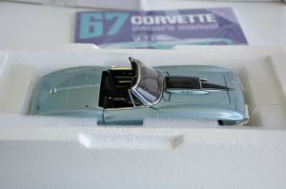 Franklin Le Elkhart Blue 1967 Corvette Stingray 2143/3000 1/24 B11b824