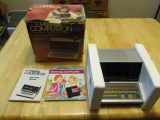 Vintage Sears Talking Computron With Box And More