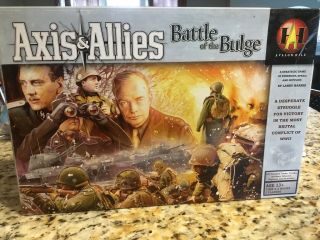 Axis And Allies Battle Of The Bulge Board Game Complete With