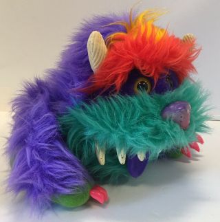 Vintage 1986 My Pet Monster Hand Puppet Rark No Cuffs Amtoy Those Characters