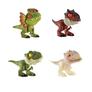 Jurassic World Snap Squad - Wave 2 (set Of 4) Toys For Kids Limited Stocks