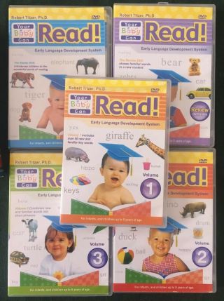 Your Baby Can Read Early Language Interactive Development System 5 Dvd 