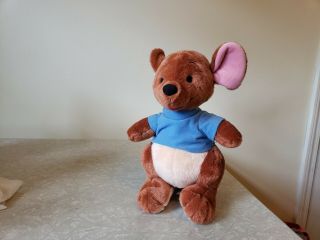 Disney Store Exclusive Roo 12 " Tall Plush Winnie The Pooh Disney Patch