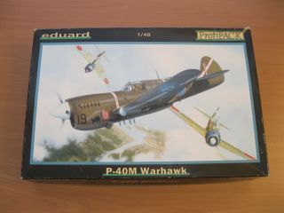 Eduard Profipak 1/48 P - 40m Warhawk 8086 Plastic Model Kit